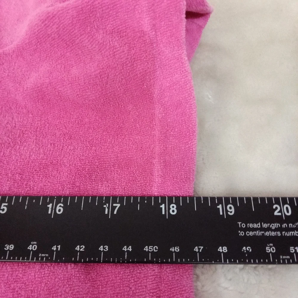 Vintage OshKosh Bgosh Pink Terry Cloth Butterfly Romper 4T Made in USA